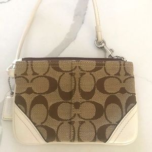 Vintage Coach Wristlet